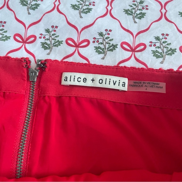Alice + Olivia Rubi Tweed Micro Mini Skirt - Picture 4 of 5